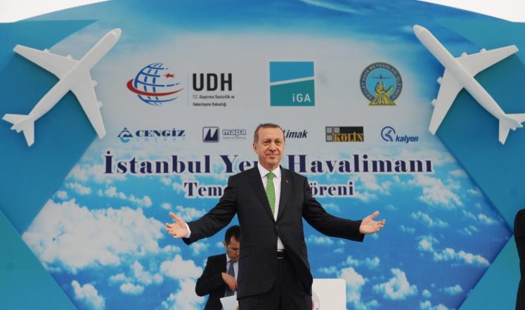 اسطنبول تنافس الدول بأكبر مطار في العالم