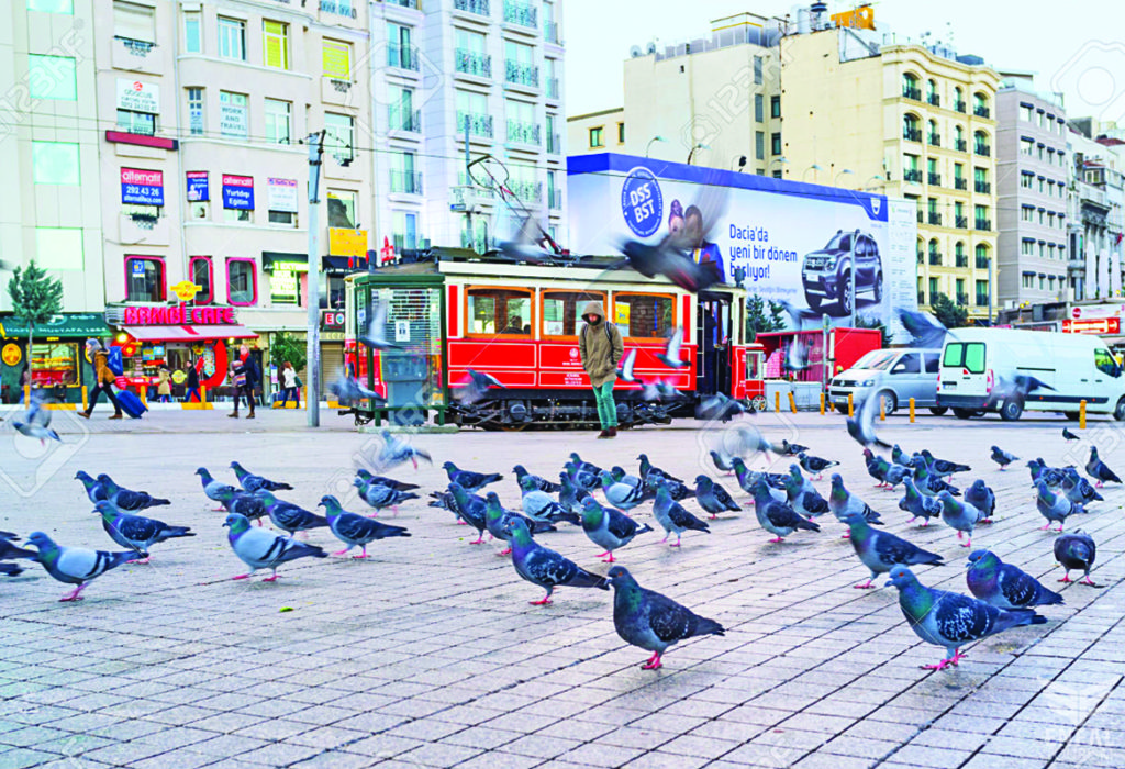 ميدان تقسيم في اسطنبول