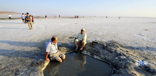 بحيرة الملح في تركيا